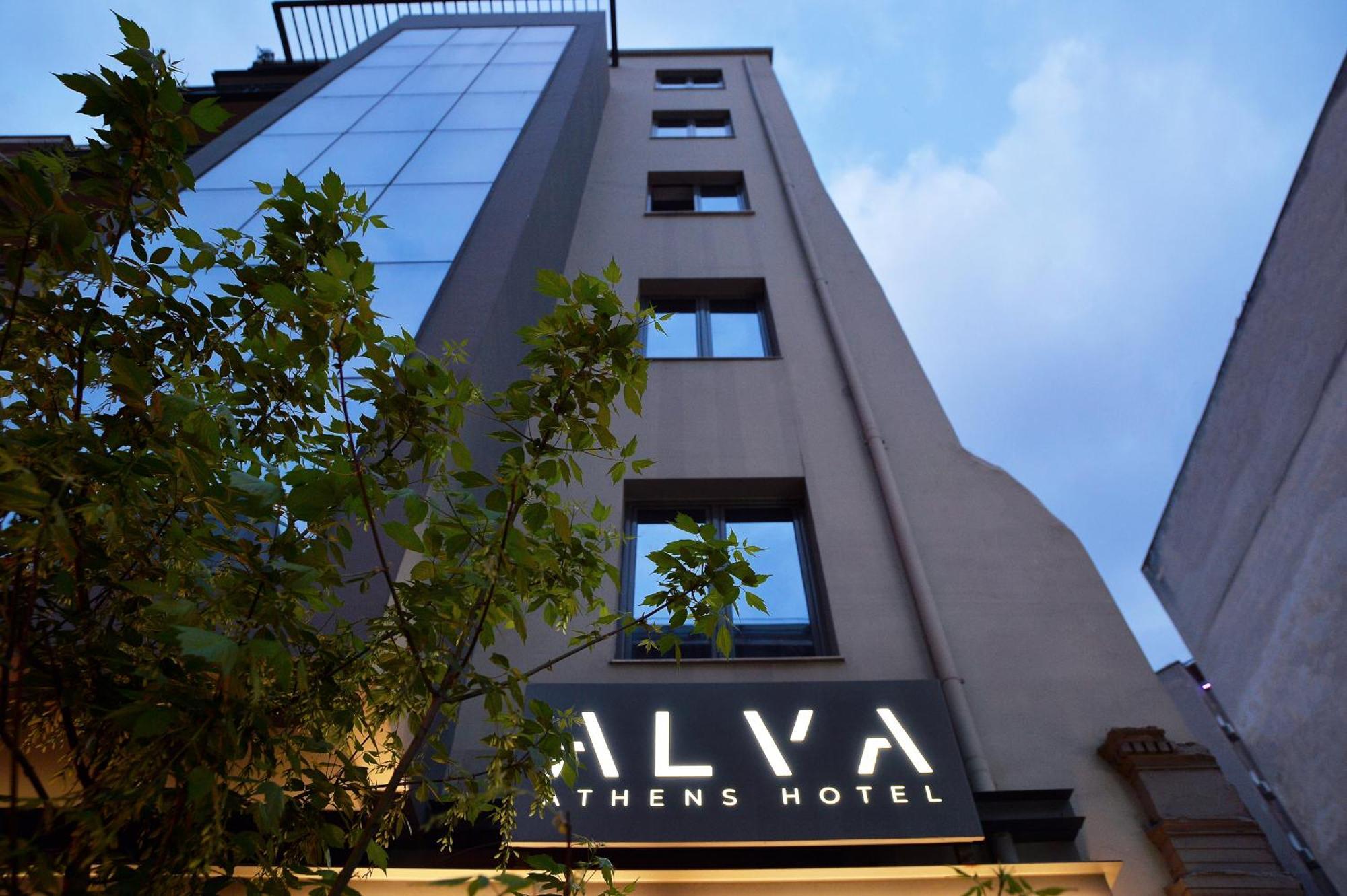 Alva Athens Hotel ภายนอก รูปภาพ
